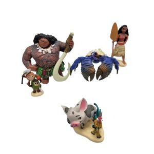Disney Moana movie 6-piece action figure